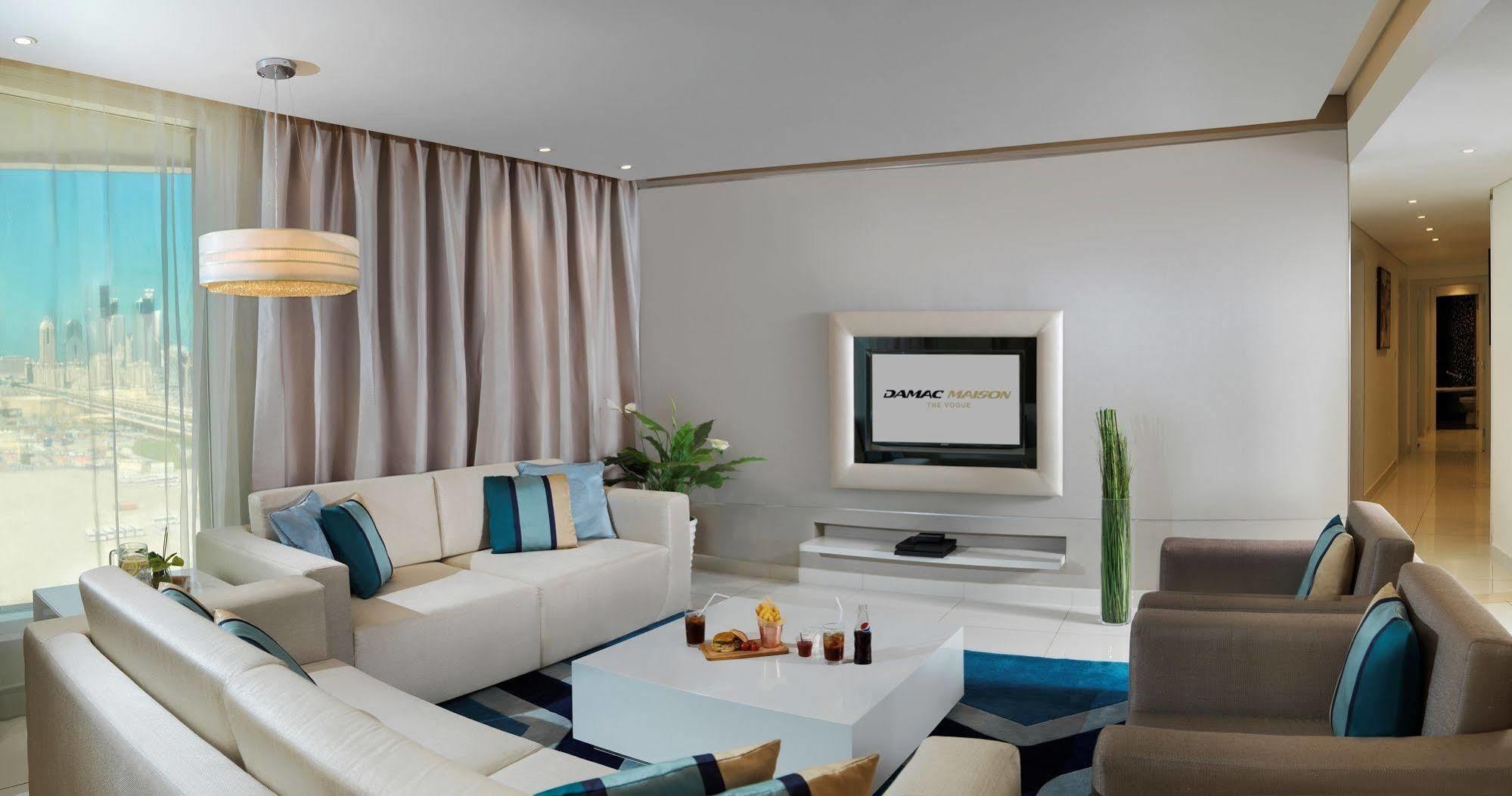 Damac Maison The Vogue Dubaj Zewnętrze zdjęcie A living room